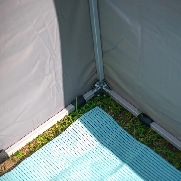 Каркас дачного душа без бака (Серый) Каркас дачного душа без бака (Серый)